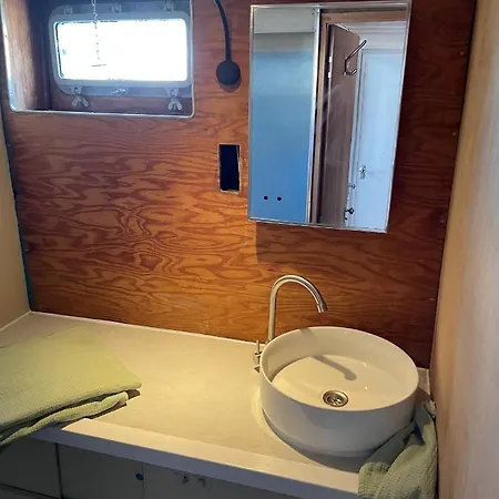 Bunte Hausboot Fehmarn